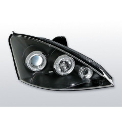 Angel Eyes Frontscheinwerfer Ford Focus 10.98-10.01 Schwarz LPFO10