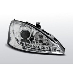 Vordere Tageslichtscheinwerfer Ford Focus 10.98-10.01 Chrom LPFO43