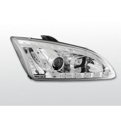 Phares Avant Daylight Ford Focus II 09.04-01.08 Chrome