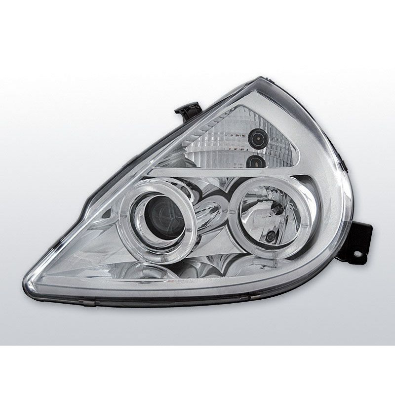 Angel Eyes Frontscheinwerfer Ford KA 11.96-08 Chrom LPFO11