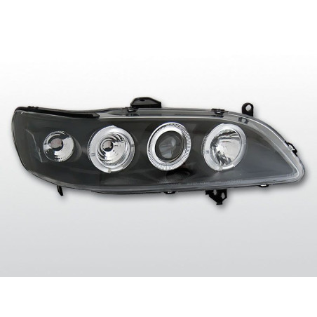 Angel Eyes Frontscheinwerfer Honda Accord (USA) 98-02 Schwarz LPHO22