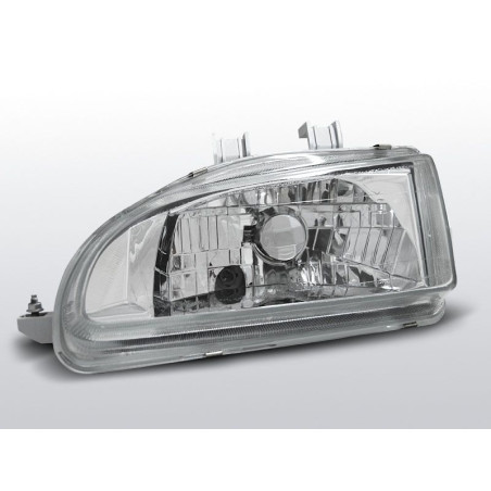 Phares Avant Honda Civic 09.91-08.95 2/3 ptes Chrome