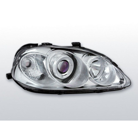 Angel Eyes Frontscheinwerfer Honda Civic 03.99-02.01 Chrom LPHO06