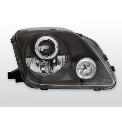 Angel Eyes Frontscheinwerfer Honda Prelude 02.97-01 Schwarz LPHO24