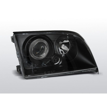 Phares Avant Mercedes W140 03.91-10.98 Noir