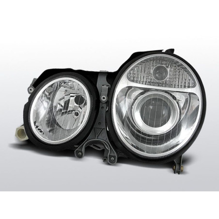 Mercedes W210 06.99-03.02 Chrome Front Headlights LPME04 LPME04 199,90 €