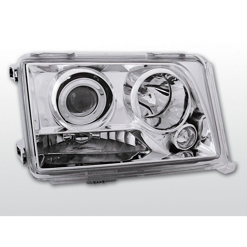 Phares Avant Mercedes W124 05.93-06.95 Chrome Phares avant