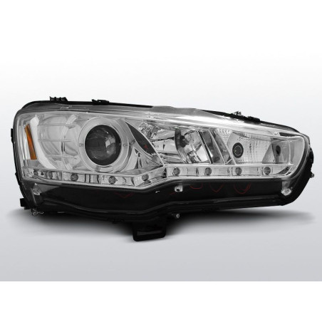 Mitsubishi Lancer 8 08- Chrome Daylight Front Headlights LPMI15 LPMI15 339,90 €