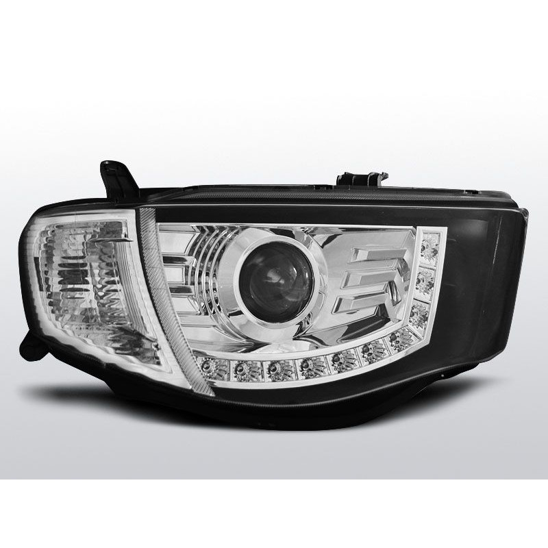 Scheinwerfer Daylight Mitsubishi L200 06-10 Chrom LPMI09