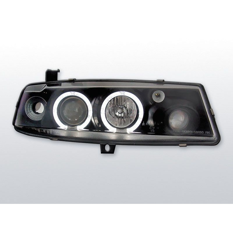 Angel Eyes Frontscheinwerfer Opel Calibra 08.90-06.97 Schwarz LPOP07