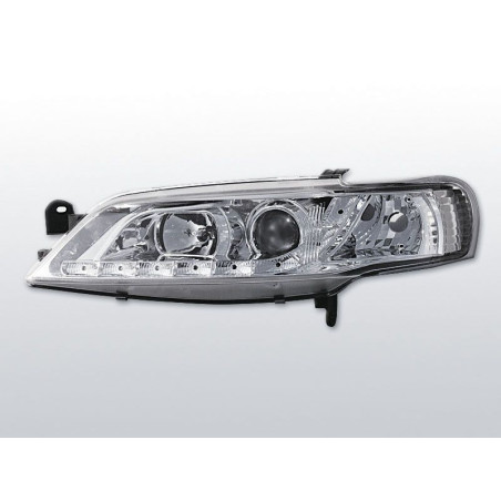 Phares Avant Daylight Opel Vectra B 11.96-12.98 Chrome