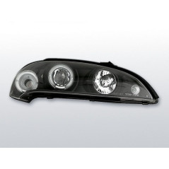 Angel Eyes Frontscheinwerfer Opel Tigra 09.94-12.00 Schwarz LPOP10