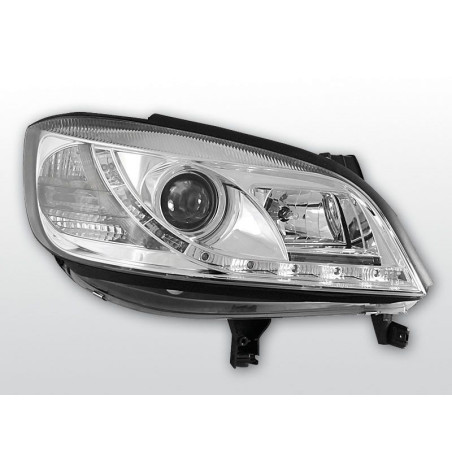 Phares Avant Daylight Opel Zafira 04.99-06.05 Chrome