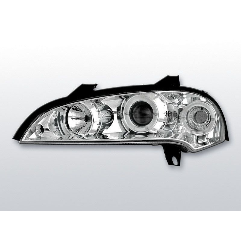 Scheinwerfer Angel Eyes Opel Tigra 09.94-12.00 Chrom LPOP11