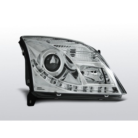 Headlights Daylight Opel Vectra C 04.02-08.05 Chrome LPOP75 LPOP75 299,90 €