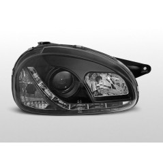 Headlights Daylight Opel Corsa B 02.93-10.00 Black LPOP56 LPOP56 189,90 €