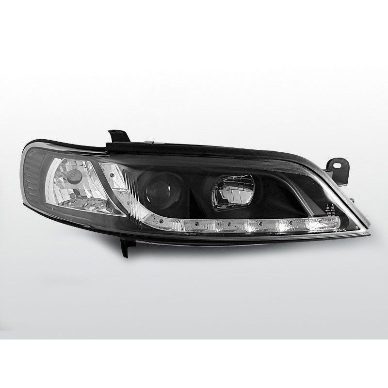 Phares Avant Daylight Opel Vectra B 01.99-03.02 Noir