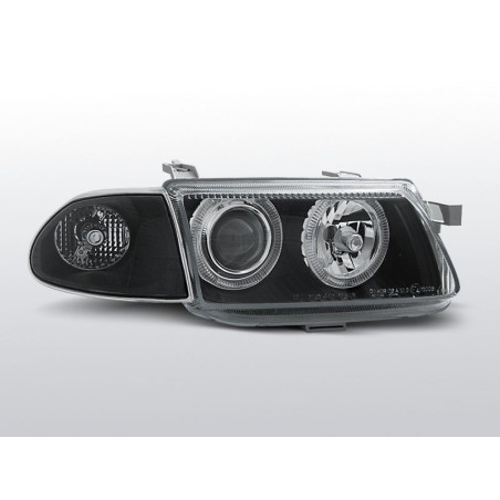 Angel Eyes Front Headlights Opel Astra F 09.94-08.97 Black LPOP89 LPOP89 149,90 €