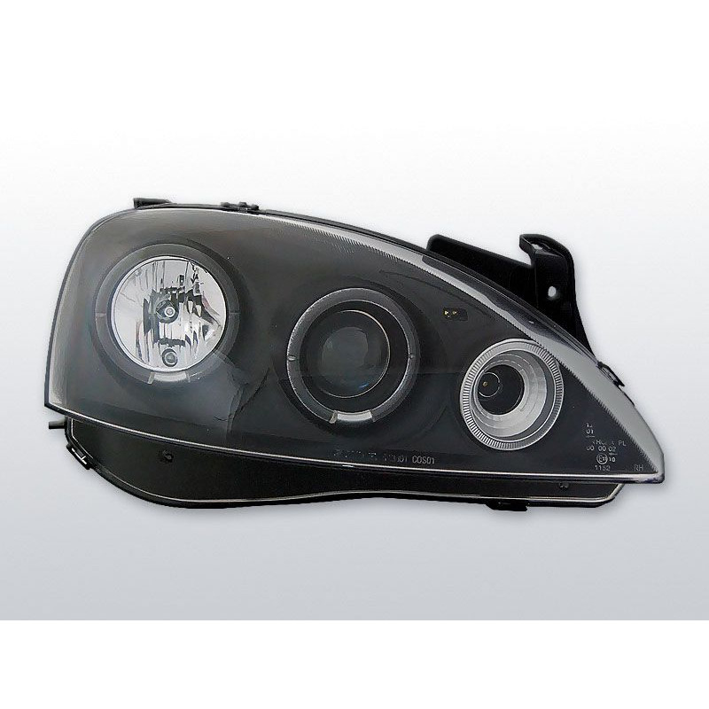 Angel Eyes Front Headlights Opel Corsa C 11.00 - 09.06 Black LPOP29 LPOP29 149,90 €