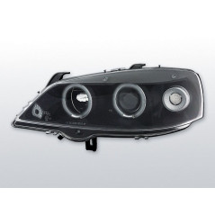 Scheinwerfer Angel Eyes Opel Astra G 09.97-02.04 Schwarz LPOP19