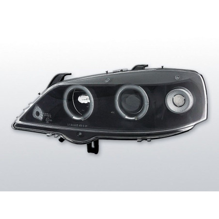 Angel Eyes Headlights Opel Astra G 09.97-02.04 Black LPOP19 LPOP19 179,90 €