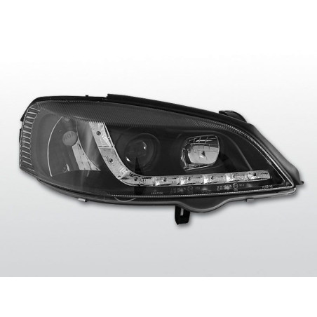 Phares Avant Daylight Opel Astra G 09.97-02.04 Noir