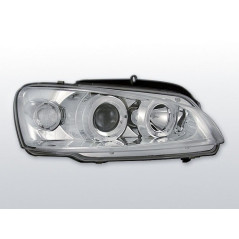 Angel Eyes Frontscheinwerfer Peugeot 106 08.96-03 Chrom LPPE01