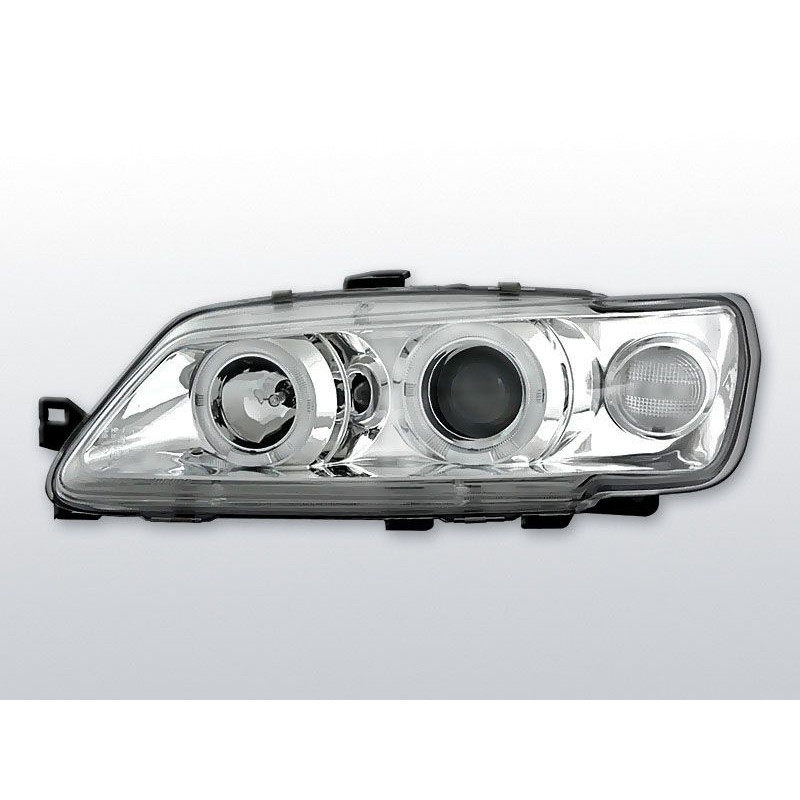 Angel Eyes Frontscheinwerfer Peugeot 306 02.93-04.97 Chrom LPPE08