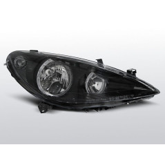 Angel Eyes Frontscheinwerfer Peugeot 307 04.01-06.05 Schwarz LPPE05