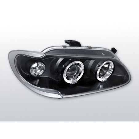 Angel Eyes Frontscheinwerfer Renault Megane/Scenic 96-99 Schwarz LPRE06