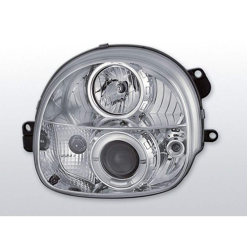 Phares Avant Angel Eyes Renault Twingo 03.93-09.98 Chrome Phares avant