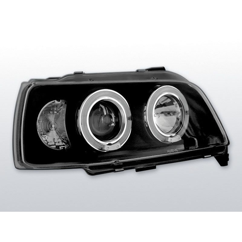 Angel Eyes Frontscheinwerfer Renault Clio 06.90-95 Schwarz LPRE02