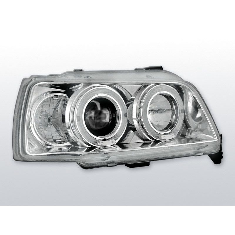 Angel Eyes Frontscheinwerfer Renault Clio 06.90-95 Chrom LPRE01