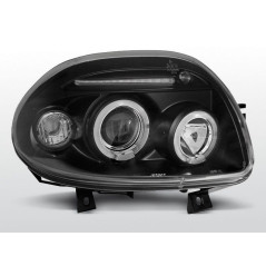 Angel Eyes Frontscheinwerfer Renault Clio 2 09.98-05.01 Schwarz LPRE22