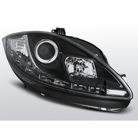 TRU/DRL Front Headlights Seat Leon 09-13 Black LPSE26 LPSE26 389,90 €