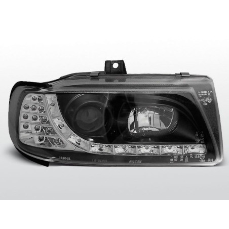 Daylight Headlights Seat Ibiza/Cordoba/Polo Variant 10.93-08.99 Black LPSE16 LPSE16 219,90 €