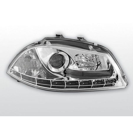 Front Daylight Headlights Seat Ibiza 6L 04.02-08 Chrome LPSE07 LPSE07 289,90 €