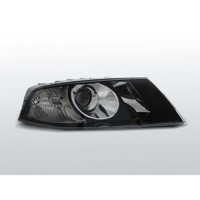 Phares Avant Skoda Octavia 04-08 Noir