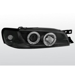 Angel Eyes Frontscheinwerfer Subaru Impreza 05.93-10.00 Schwarz LPSU02