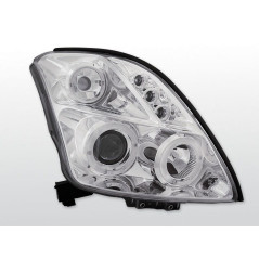 Angel Eyes Front Headlights Suzuki 05.05-10 Chrome LPSI01 LPSI01 189,90 €