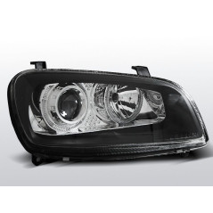 Phares Avant Angel Eyes Toyota Rav 4 06.94-06.00 Noir