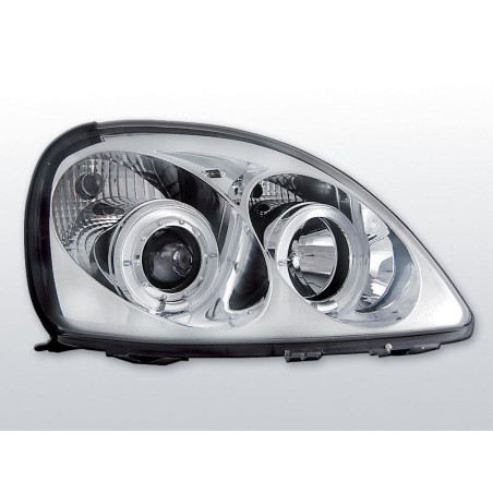 Angel Eyes Front Headlights Toyota Yaris 04.99-09.03 Chrome LPTO01 LPTO01 219,90 €