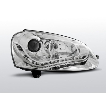 Volkswagen Golf 5 Chrome Daylight Front Headlights LPVWG4 LPVWG4 199,90 €