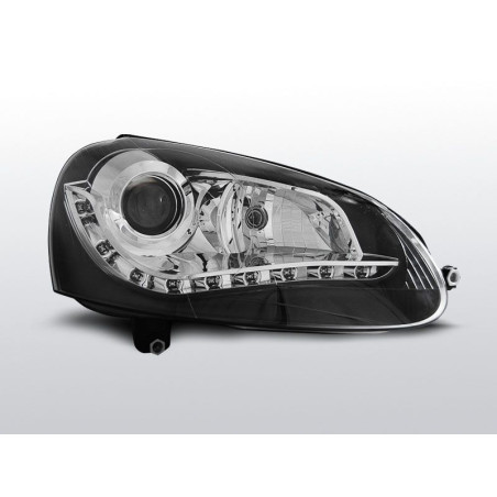 Volkswagen Golf 5 Daylight Front Headlights Black LPVWG5 LPVWG5 199,90 €