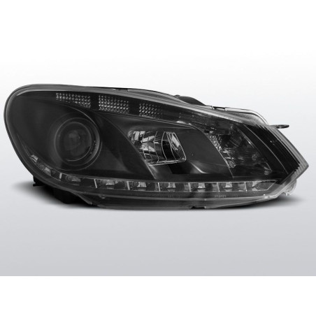 Front Headlights TRU DRL Volkswagen Golf 6 10.08-12 Black LPVWD1 LPVWD1 279,90 €