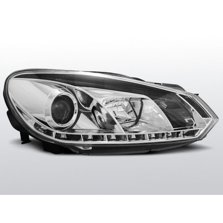 TRU DRL Front Headlights Volkswagen Golf 6 10.08-12 Chrome LPVWD0 LPVWD0 279,90 €