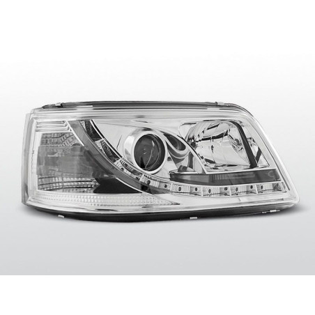 Phares Avant TRU DRL Volkswagen T5 04.03-08.09 Chrome