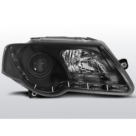 Front Headlights TRU DRL Volkswagen Passat B6 3C 03.05-10 Black LPVWDJ7 LPVWDJ7 339,90 €