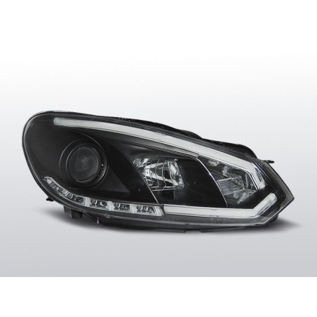 Front Headlights Tube Light Volkswagen Golf 6 10.08-12 Black LPVWI5 LPVWI5 399,90 €