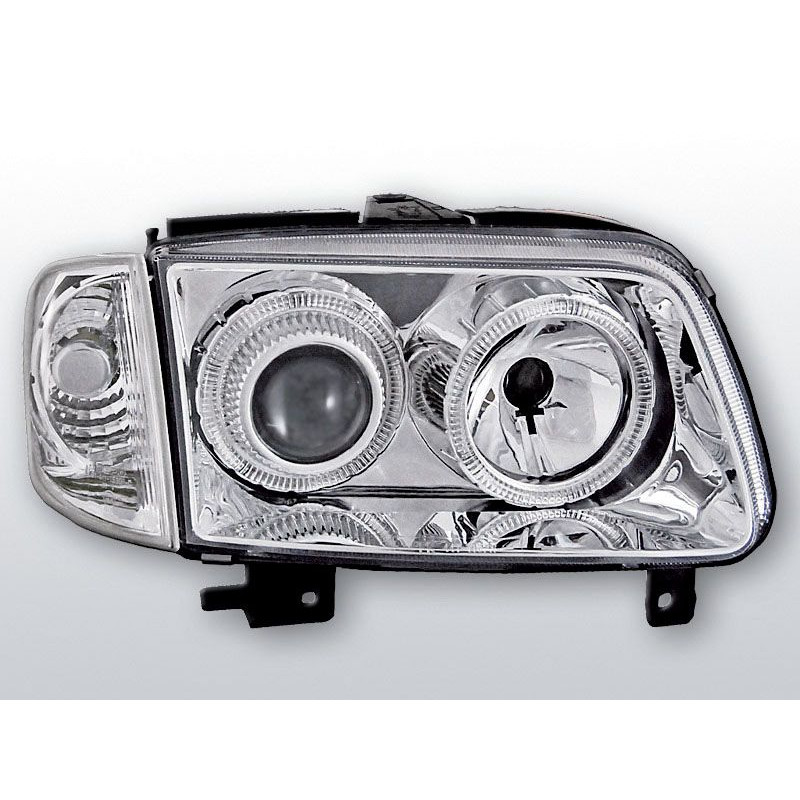 Frontscheinwerfer Angel Eyes Volkswagen Polo 6N2 10.99-10.01 Chrom LPVW57